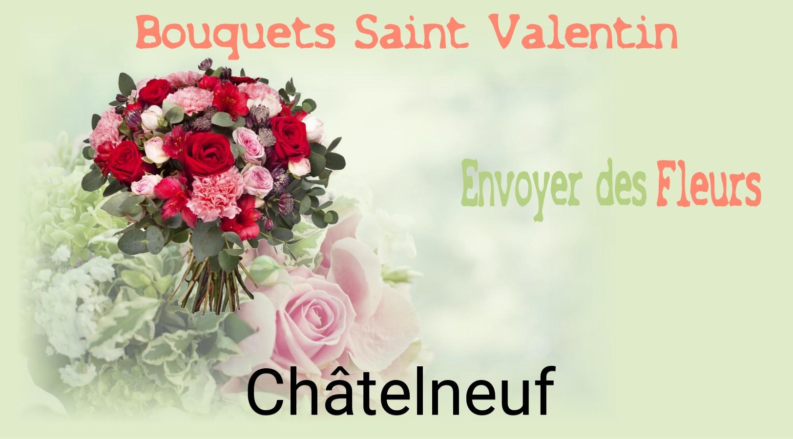 Roses de Saint-Valentin livrées à Châtelneuf